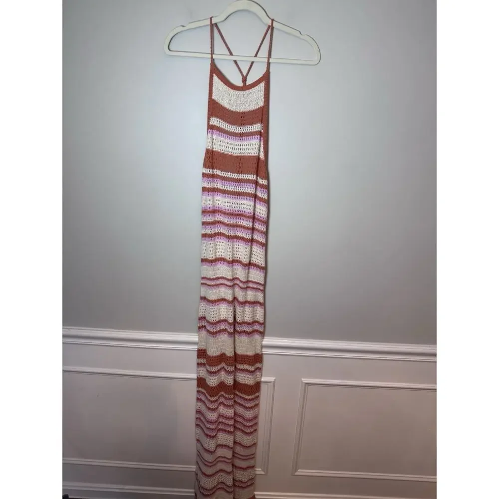 LSpace Allegra Crochet Maxi Dress Sz XL $154 NWT
